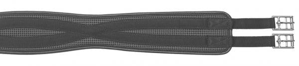 BUSSE  Saddle Girth VINYL-LONG, without elastic 80cm / Black - Eqclusive