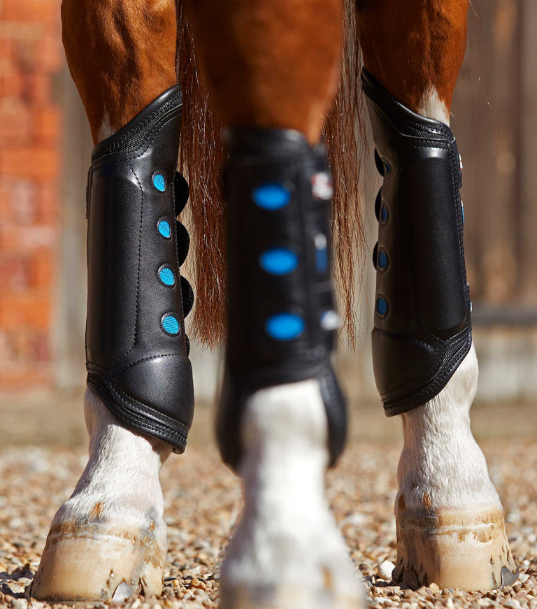 QHP Eventing Boots Front Leg Technical