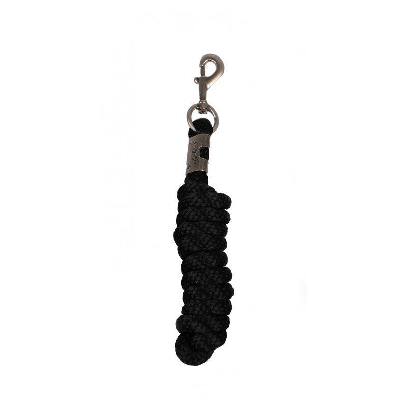 QHP Luxury Lead Rope 3m / Black - Eqclusive  - 2