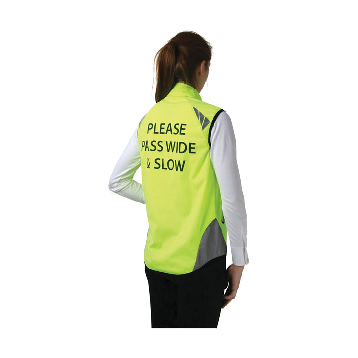 Hy Equestrian Reflector Gilet - Pass Wide and Slow