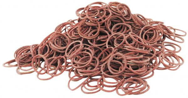 BUSSE Elastic Rubberbands Plaiting STANDARD 50 / Chestnut - Eqclusive  - 3