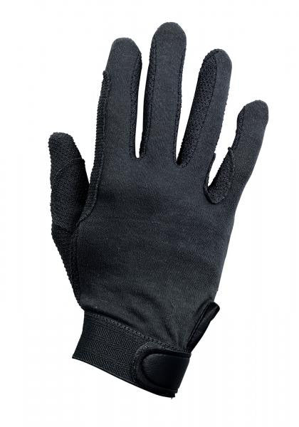 BUSSE Riding Gloves BAUMWOLLE XXS / Black - Eqclusive  - 3