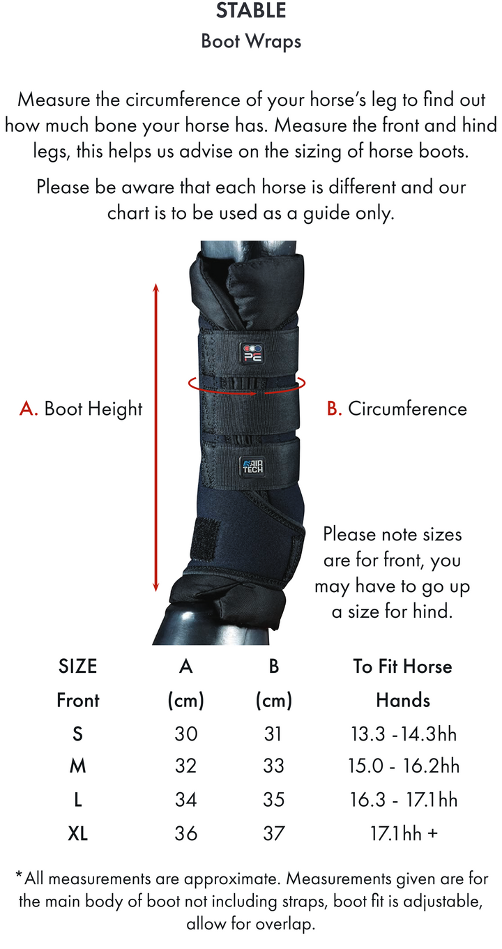 Premier Equine Stable Boot Wraps Inc. Liners