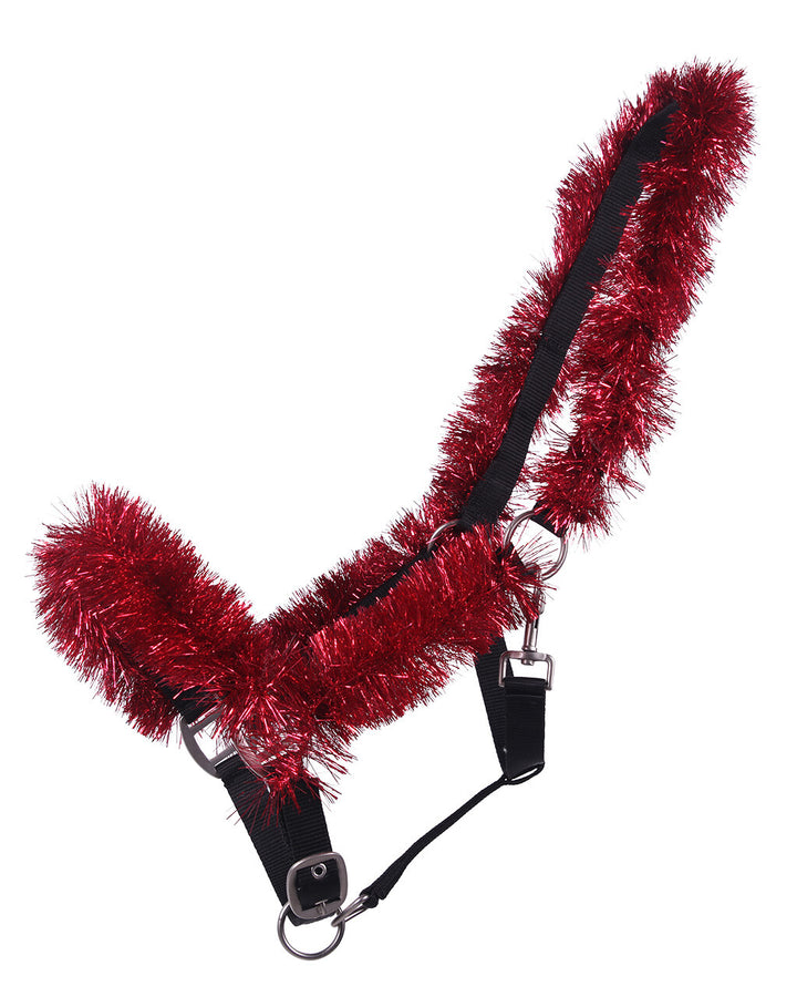 QHP Head collar Christmas garland