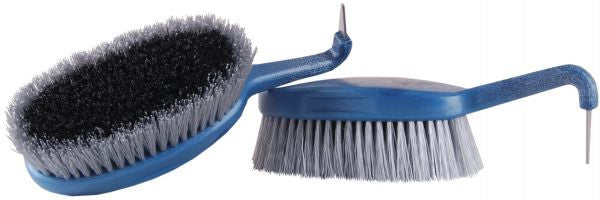 HAAS Hoof pick with brush-DUO Blue - Eqclusive 