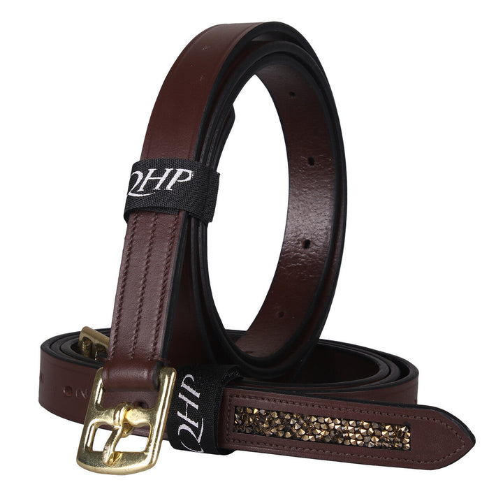 QHP Stirrup leather Lupine