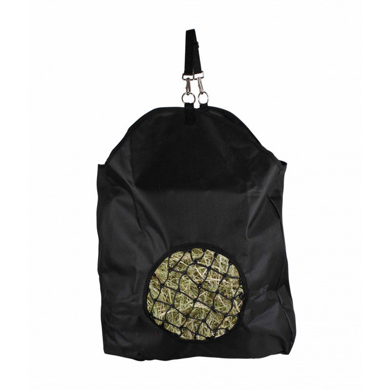 QHP Hay bag Luxury Black - Eqclusive 
