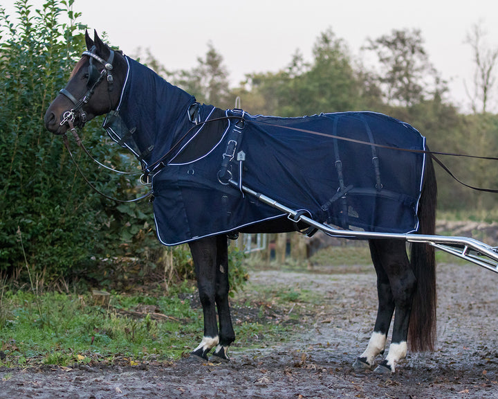 QHP Fly driving rug with neck cover