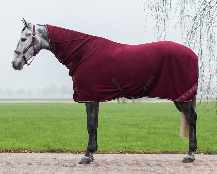 QHP Fleece rug Brilliance with neck