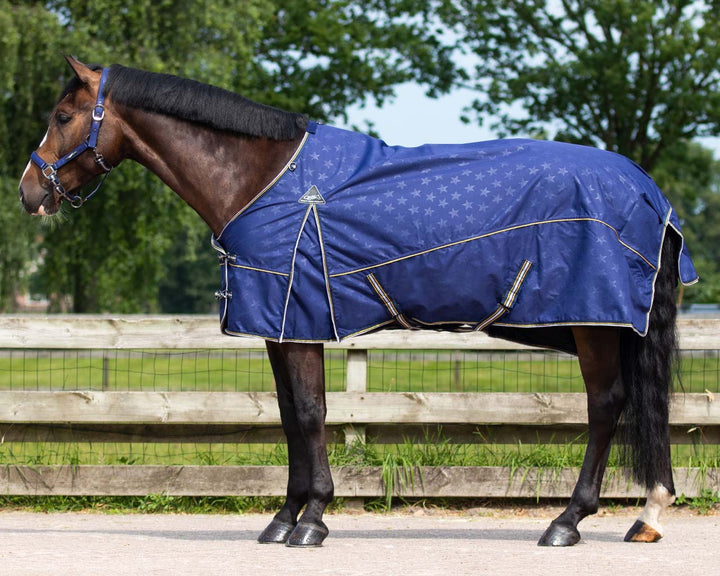 QHP Turnout rug collection fleece lining