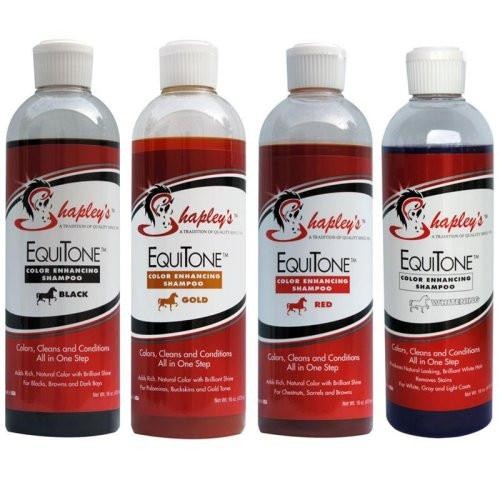 Shapley’s EquiTone Colour-Enhancing Shampoo – Deep Pigment Restoration for Every Horse Coat