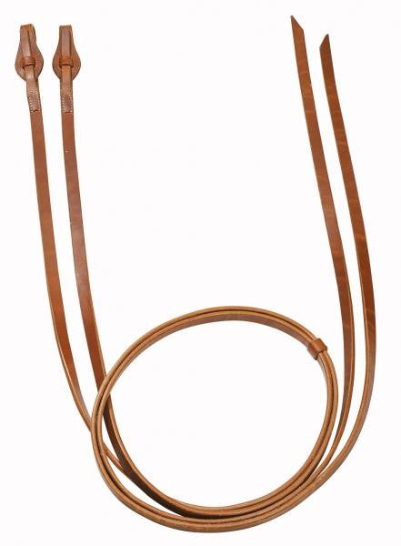 BUSSE Reins QUICK CHANGE, extra long Natural Waxed - Eqclusive 