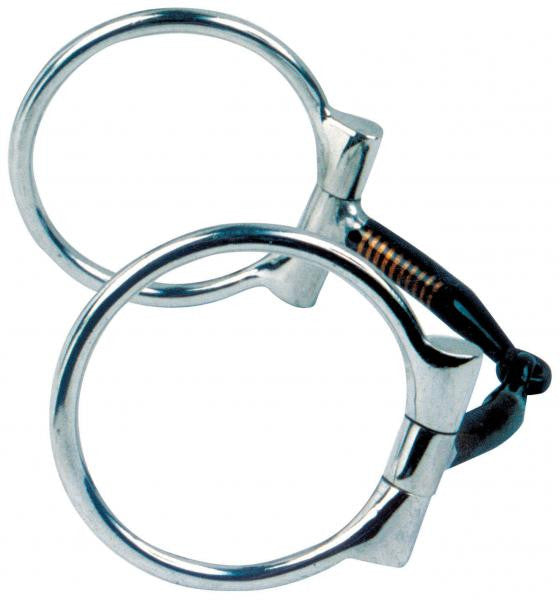 BUSSE Snaffle Bit D-RING 11.5 / Sweet Iron+CU - Eqclusive 