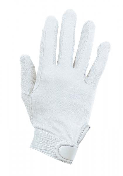 BUSSE Riding Gloves BAUMWOLLE XXS / White - Eqclusive  - 2