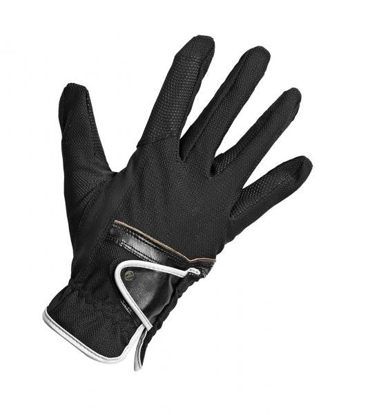 BUSSE Riding Gloves SUMMER XS / Black - Eqclusive  - 2