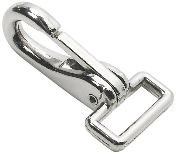 BUSSE Snap Hook TRENSE Silver - Eqclusive  - 1