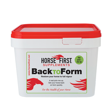 HORSE FIRST Back to Form