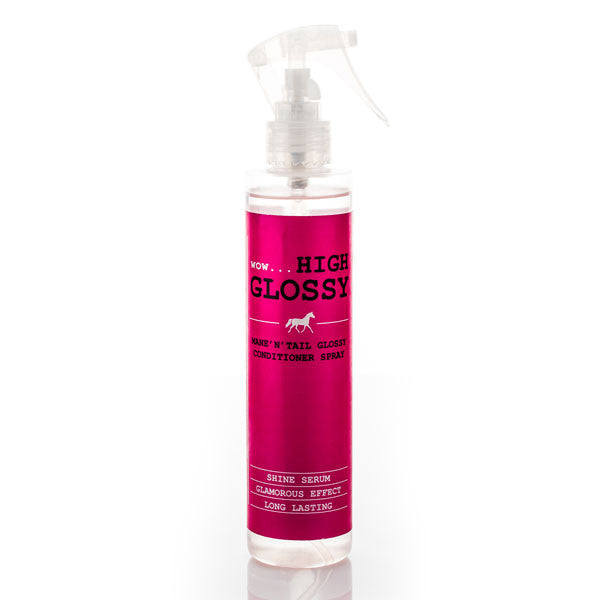 YOU & YOUR HORSE wow... HIGH GLOSSY - Glossy Effect Mane 'n' Tail GLOSSY CONDITIONER SPRAY 200ml - Eqclusive  - 1