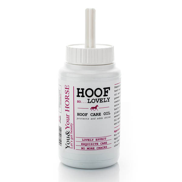 YOU & YOUR HORSE so... LOVELY HOOF, HOOF CARE OIL  - Eqclusive 