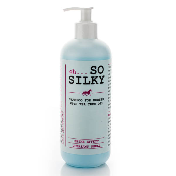 YOU & YOUR HORSE oh... SO SILKY SHAMPOO FOR HORSES WITH TEA TREE OIL 500ml - Eqclusive 